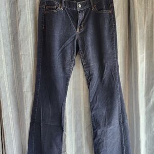 GAP Dark Blue Flare Women's Cords